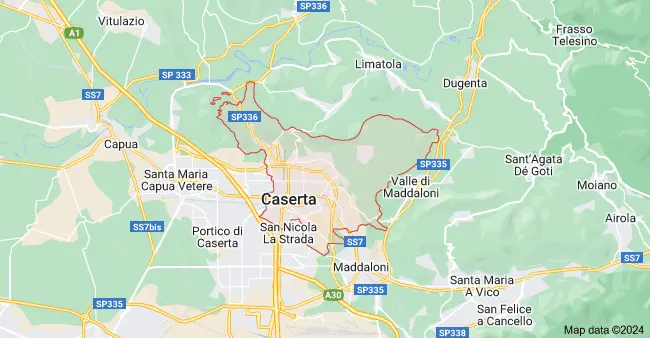 Mappa Caserta Maps