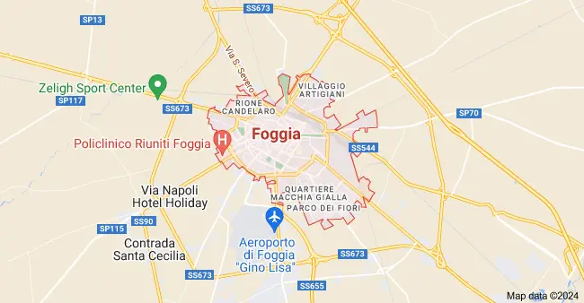 Mappa Foggia Maps