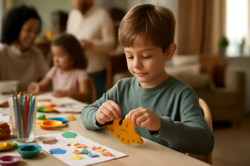 Attività creative per bambini durante gli eventi familiari: idee facili che piacciono anche ai più timidi