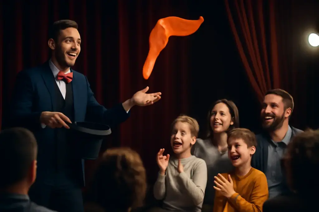 Eventi family con spettacoli dal vivo: il segreto per scegliere performer che incantano ogni fascia d’età