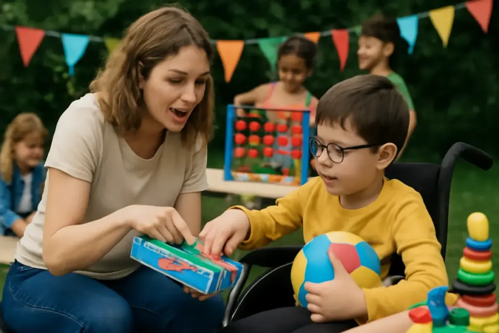 Come scegliere giochi adatti anche a bambini con esigenze speciali? Consigli pratici per un evento inclusivo