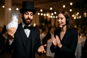 Animatori specializzati in spettacoli di magia: il valore aggiunto che cambia l’evento