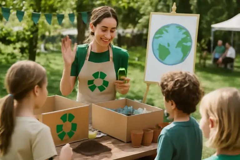 Attività di animazione sostenibili: perché scegliere soluzioni eco-friendly aggiunge valore all’evento