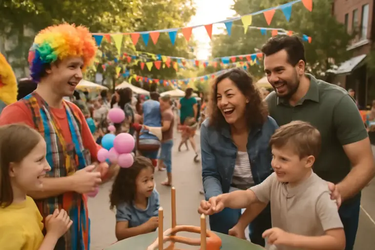Come valorizzare le feste di quartiere con attività di animazione per famiglie? Il plus che crea comunità