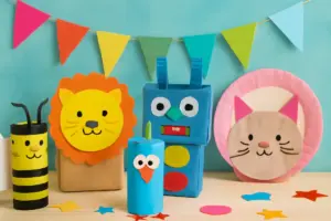 Festa a tema cartoni animati: idee per creare decorazioni con materiali di recupero