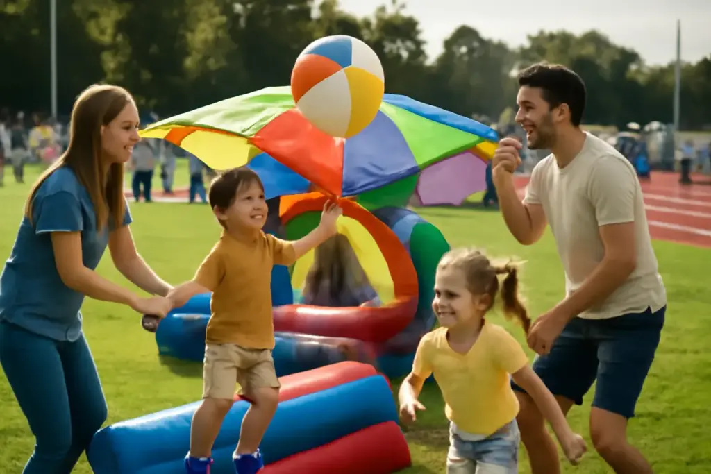 Animazione family nelle manifestazioni sportive: idee per intrattenere anche chi non gareggia