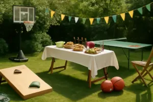 Come organizzare una festa a tema sportivo in giardino? Attività che piacciono anche ai più grandi
