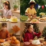 Feste family a tema stagionale: suggerimenti per ogni periodo dell’anno che semplificano i preparativi