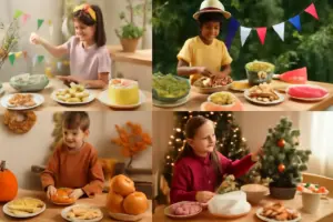Feste family a tema stagionale: suggerimenti per ogni periodo dell’anno che semplificano i preparativi