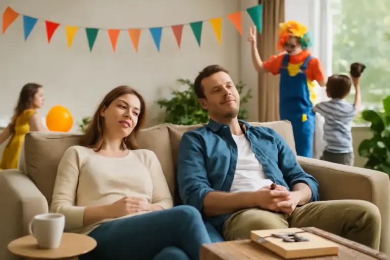 Come organizzare un angolo relax per i genitori durante feste con animazione? Il dettaglio che fa la differenza