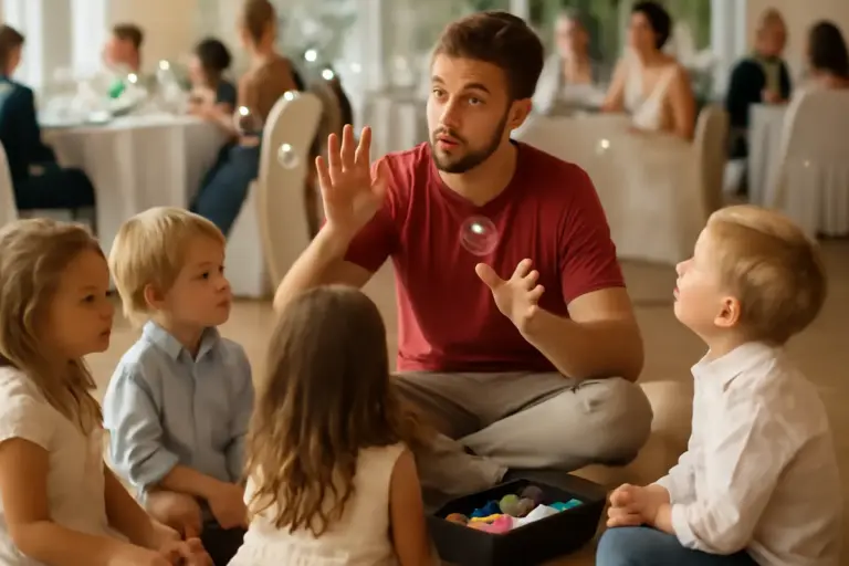 Animazione per matrimoni con bambini: come evitare che i più piccoli si annoino